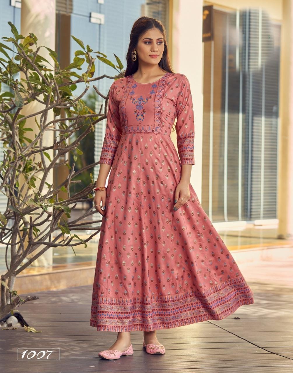 Anarkali 09 New Fancy Function Wear Wholesale Anarkali Kurtis Catalog